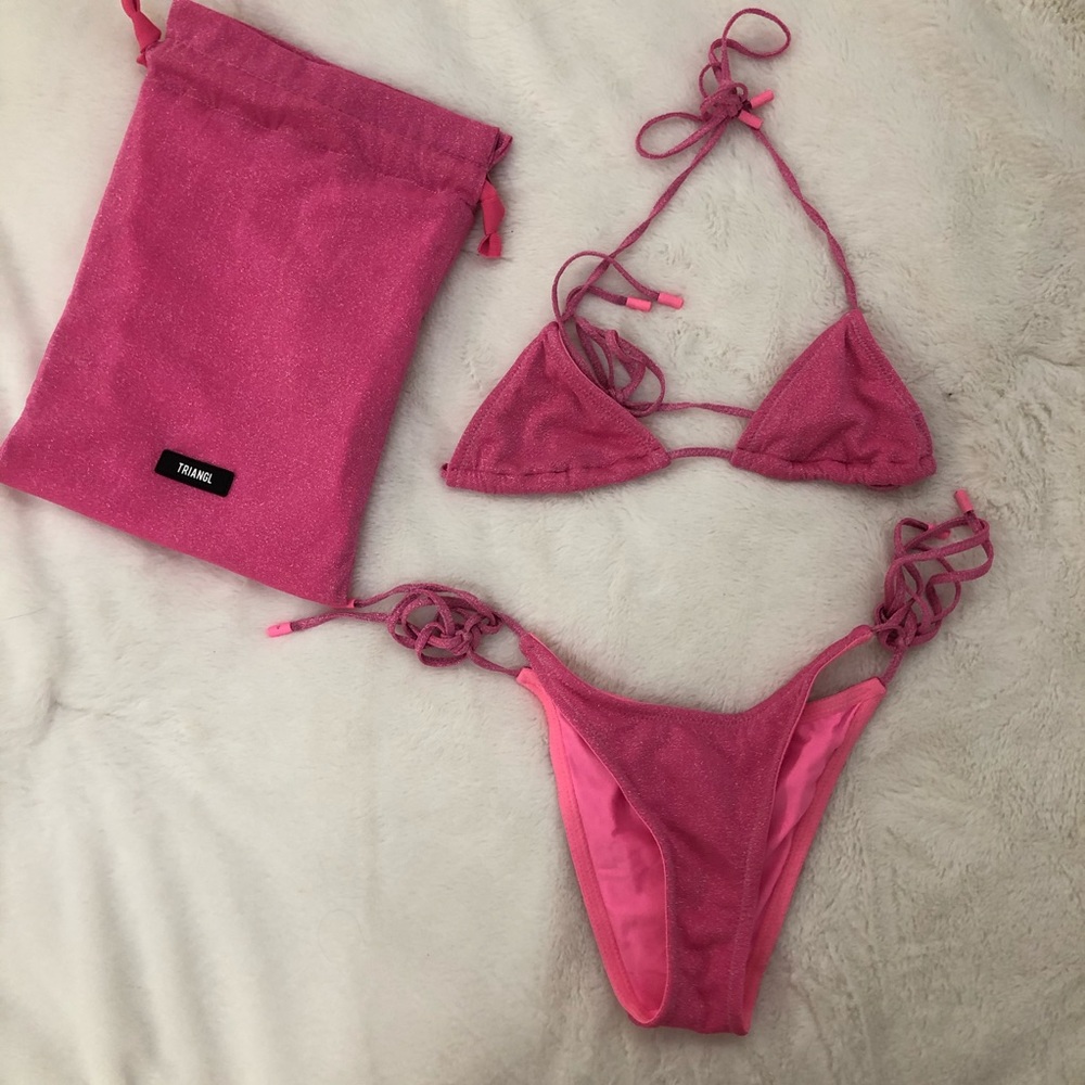 Triangl glitter bikini